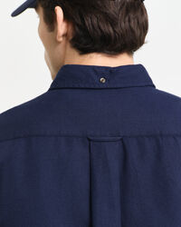 Camisa de franela Regular Fit con dise&ntilde;o de espiga