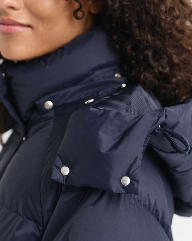 Abrigo de plumón de largo completo