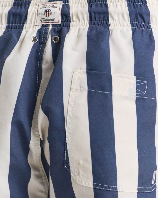 Bañador con rayas en bloque