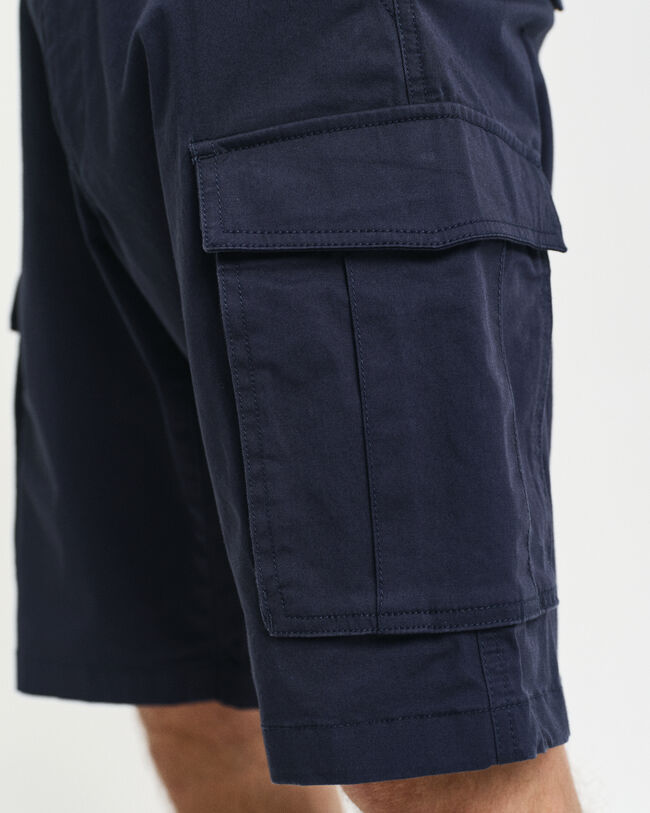 Pantalones cortos cargo Relaxed Fit de sarga