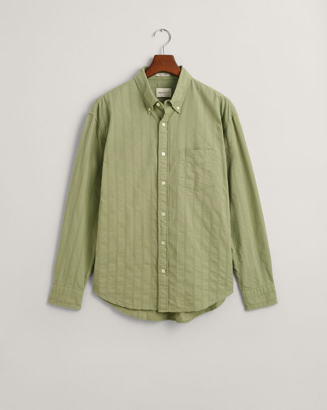 Camisa Relaxed Fit Dobby Stripe