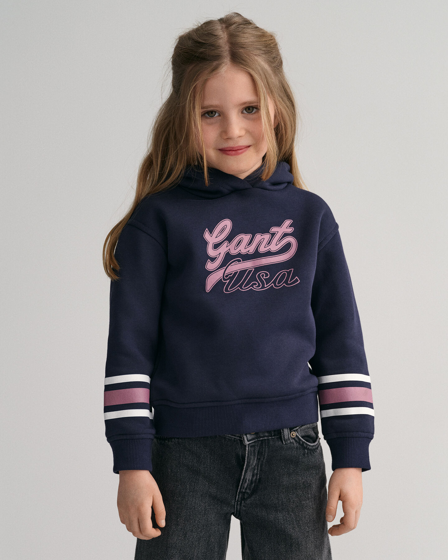 Sudadera corta con capucha GANT USA Girls