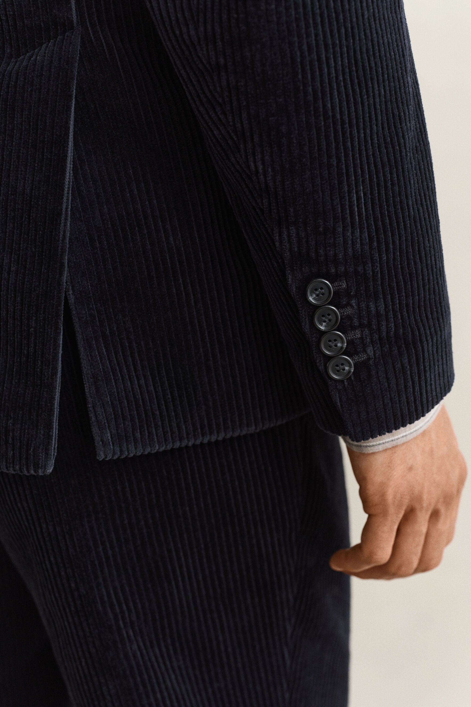 Chaqueta de traje de pana