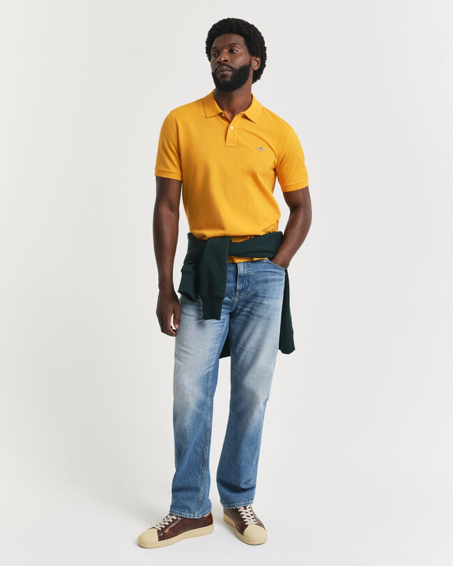 Polo de piqué Regular Fit Shield