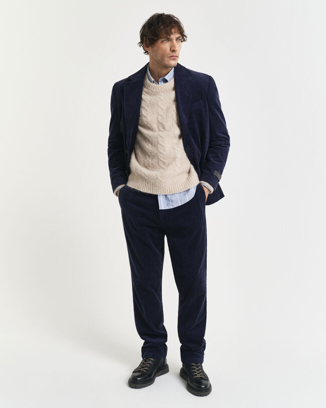 Americana Regular Fit de pana