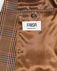 Americana Relaxed Fit de lana a cuadros