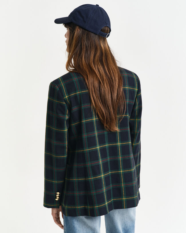 Americana de cuadros Regular Fit