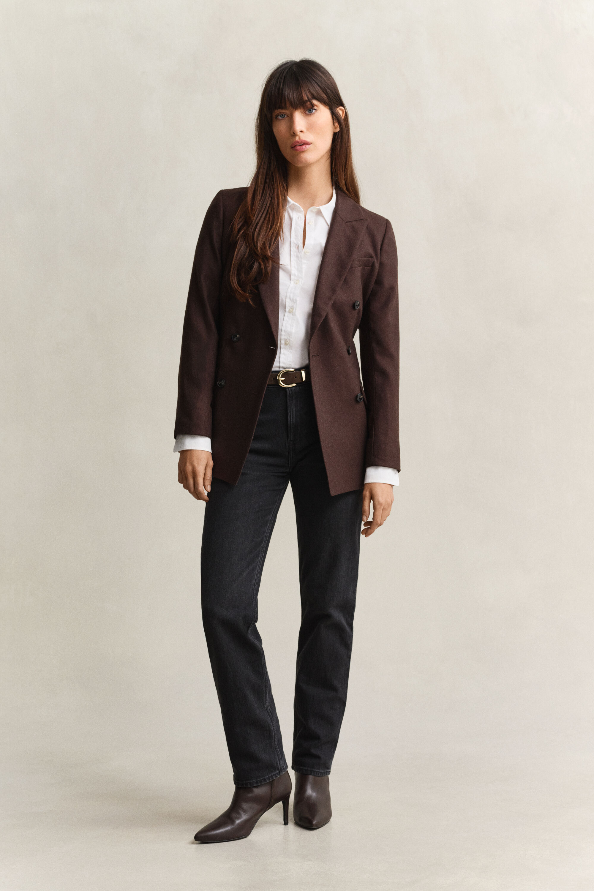 Camisa Oxford elástica
