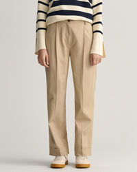 Pantalones chinos Relaxed Fit con el bajo vuelto