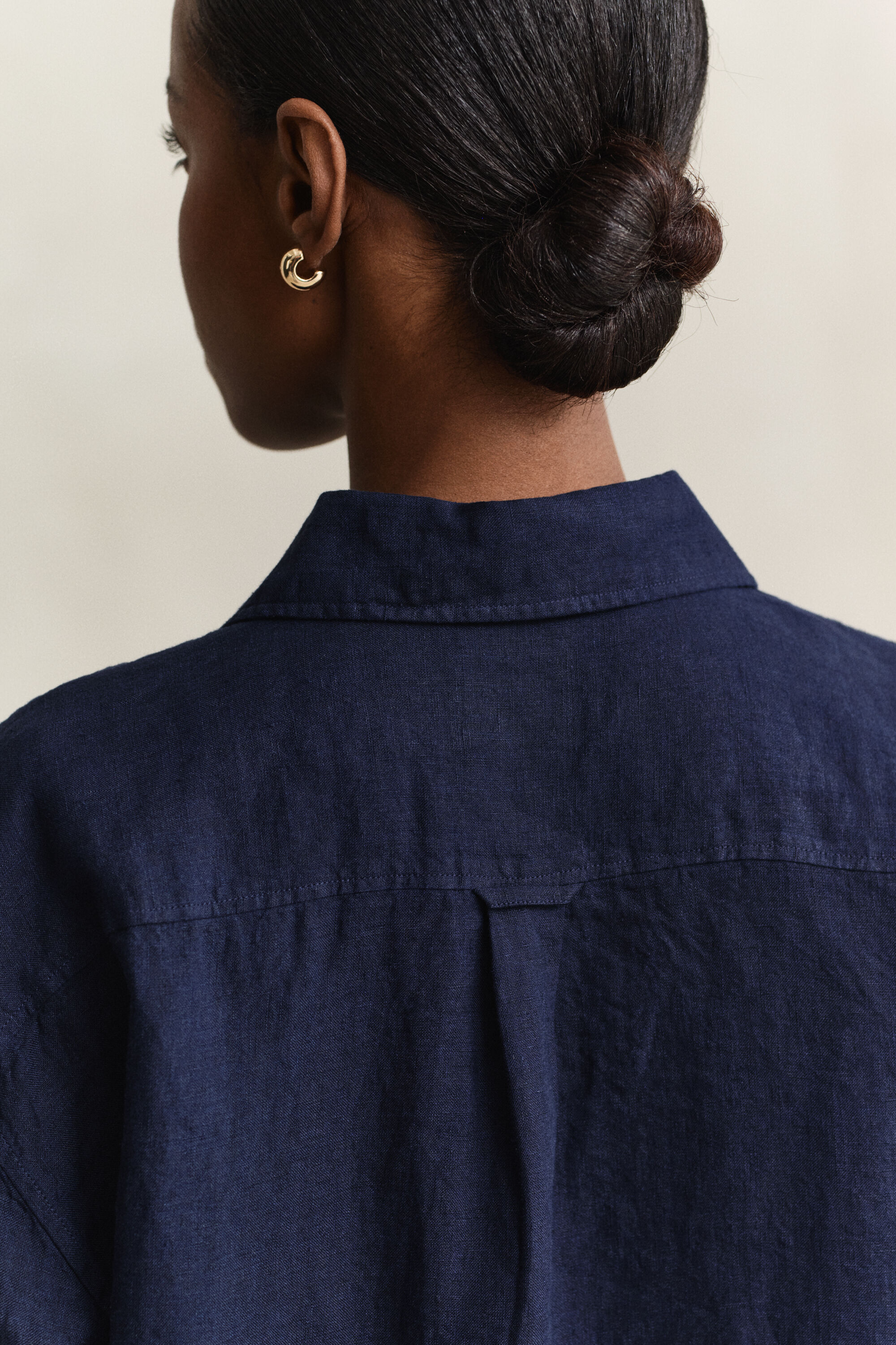 Camisa Relaxed Fit de lino