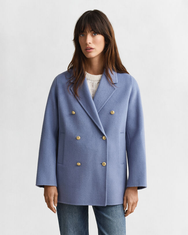 Chaquetón con detalle cosido a mano