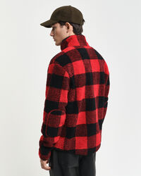 Chaqueta polar a cuadros