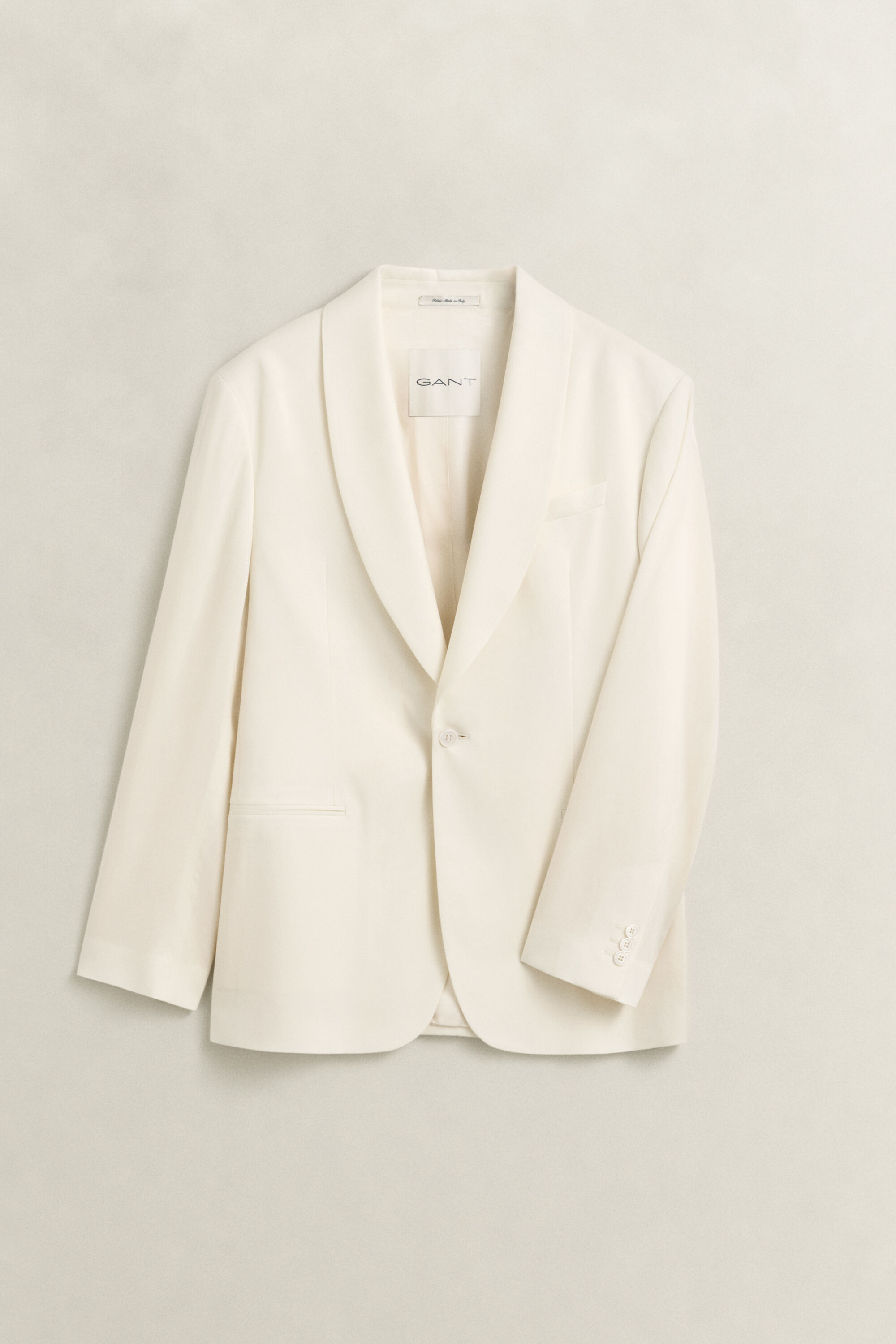 Chaqueta de esmoquin con cuello tipo chal