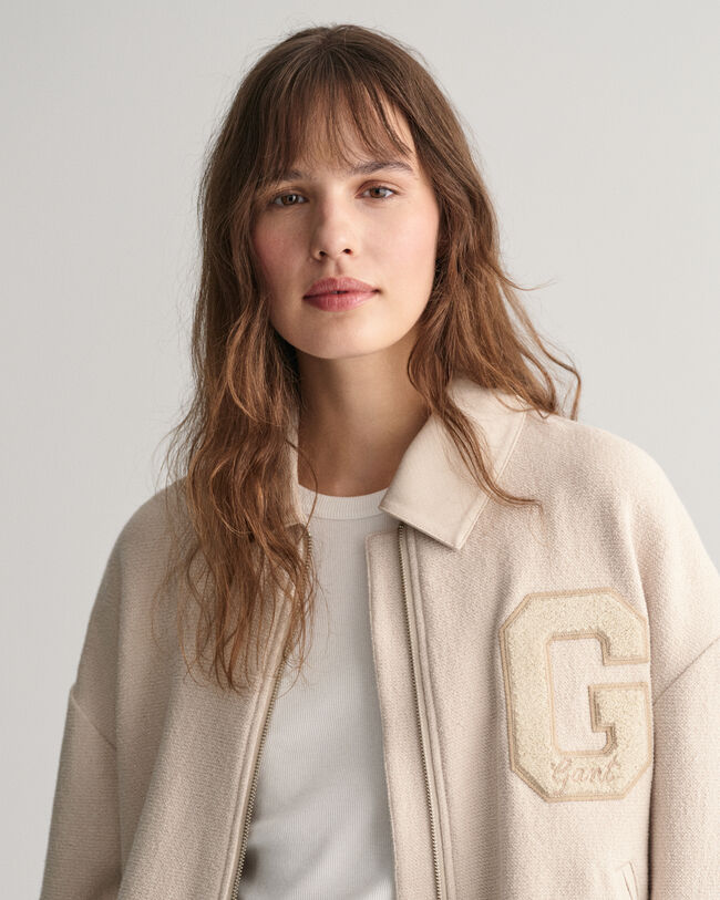 GANT Varsity Jacket con textura