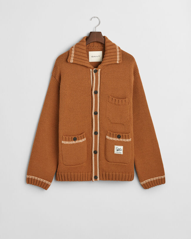 Cárdigan de lana con botones