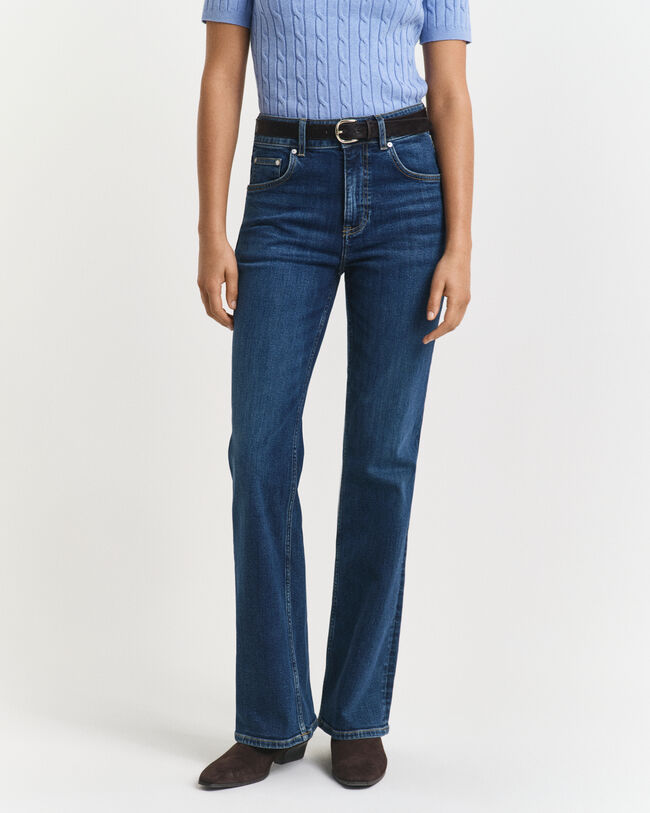 Vaqueros Slim Fit acampanados