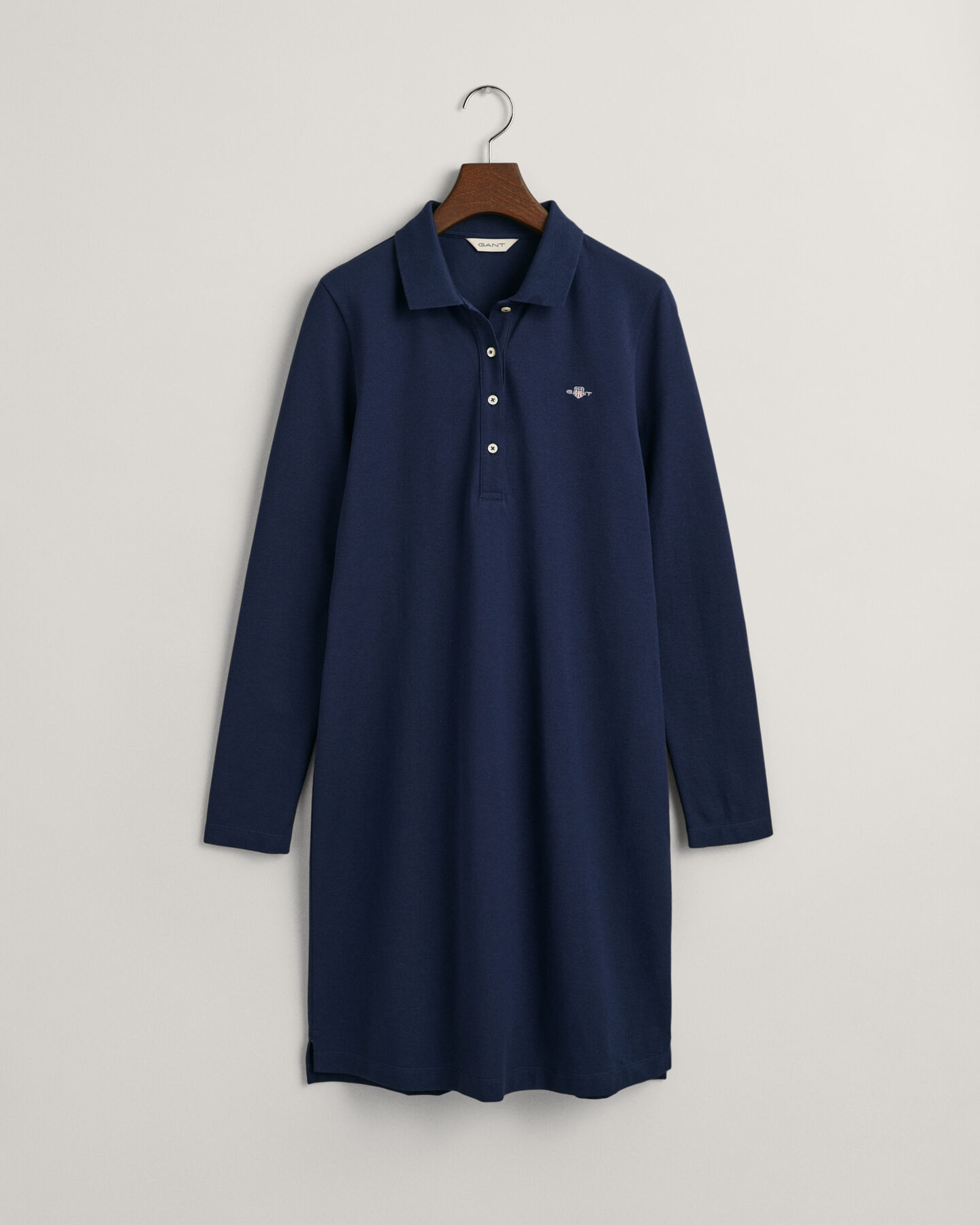 Vestido de piqué y manga larga Shield