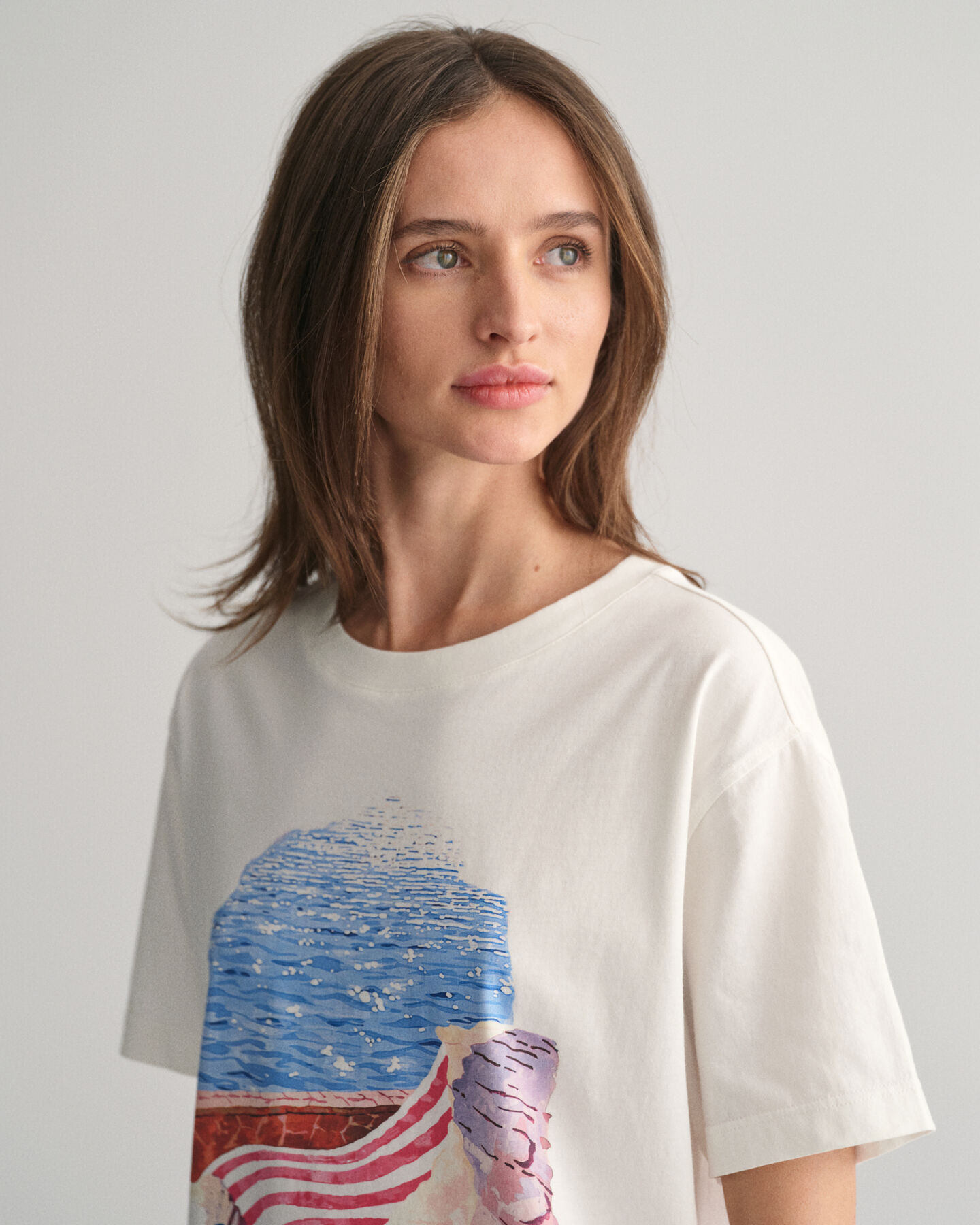 Camiseta Scenery Print