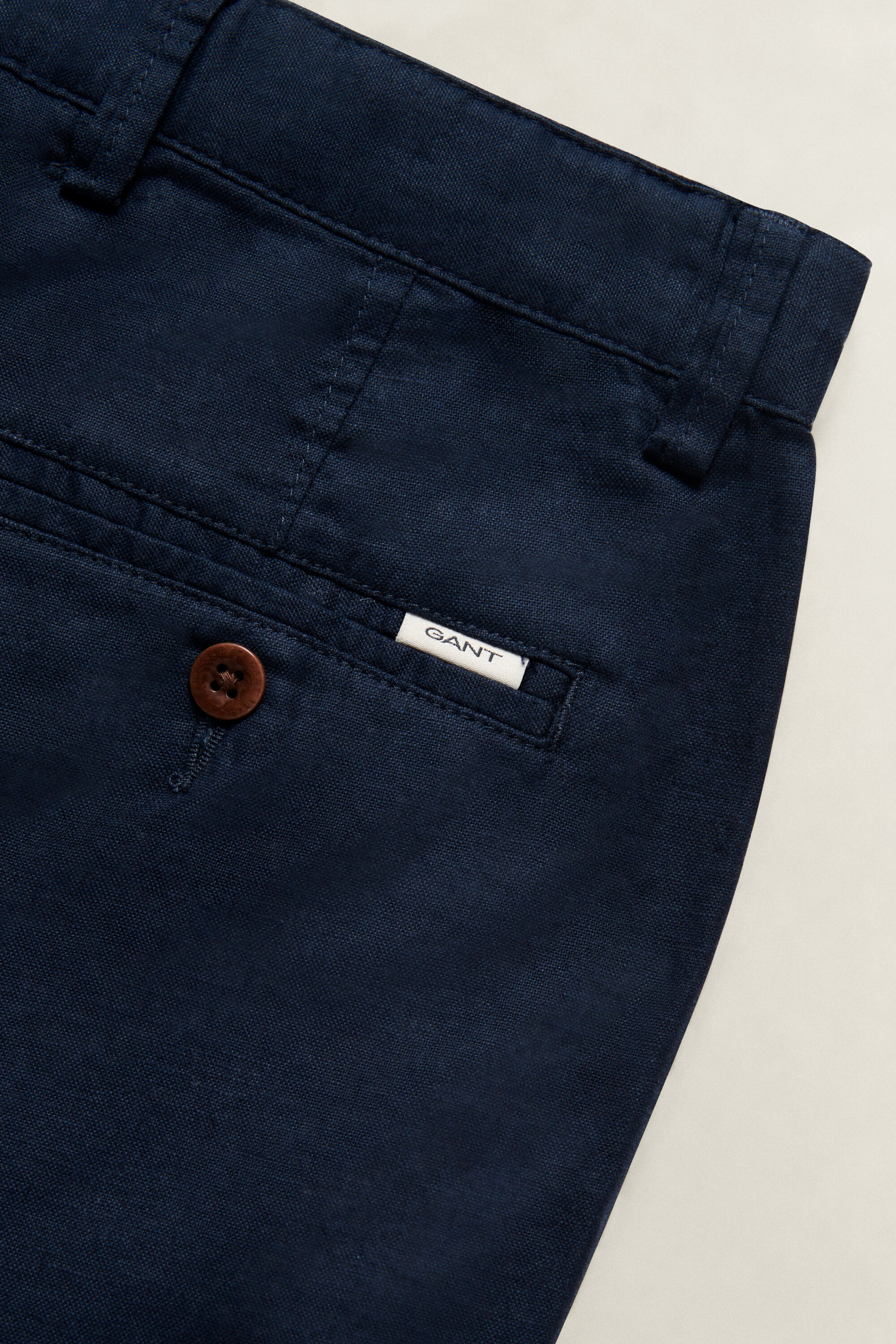 Pantalones cortos de mezcla de lino Teen Boys