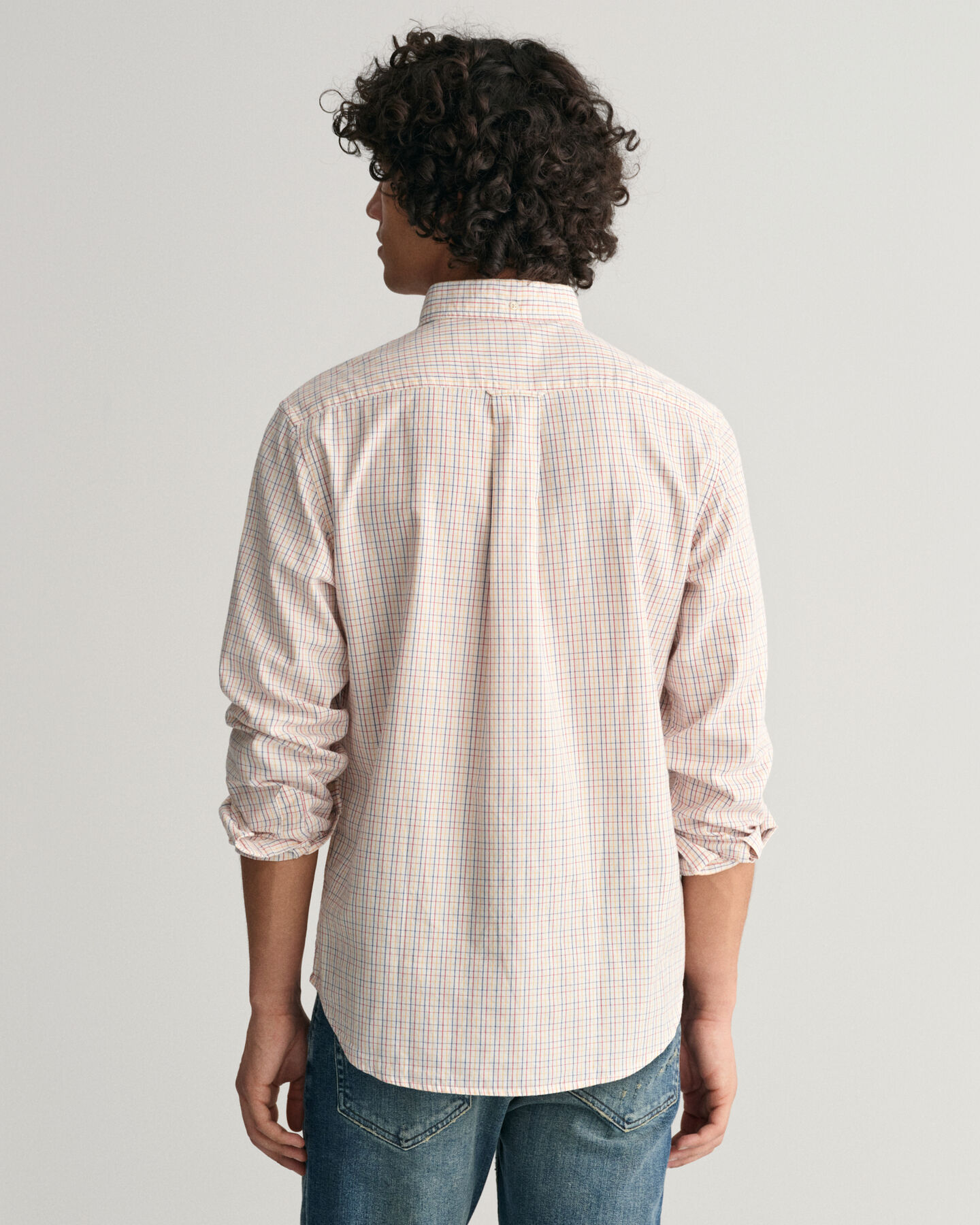 Camisa Oxford Regular Fit Archive Tattersall