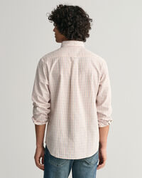 Camisa Oxford Regular Fit Archive Tattersall
