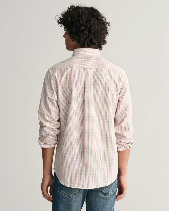 Camisa Oxford Regular Fit Archive Tattersall