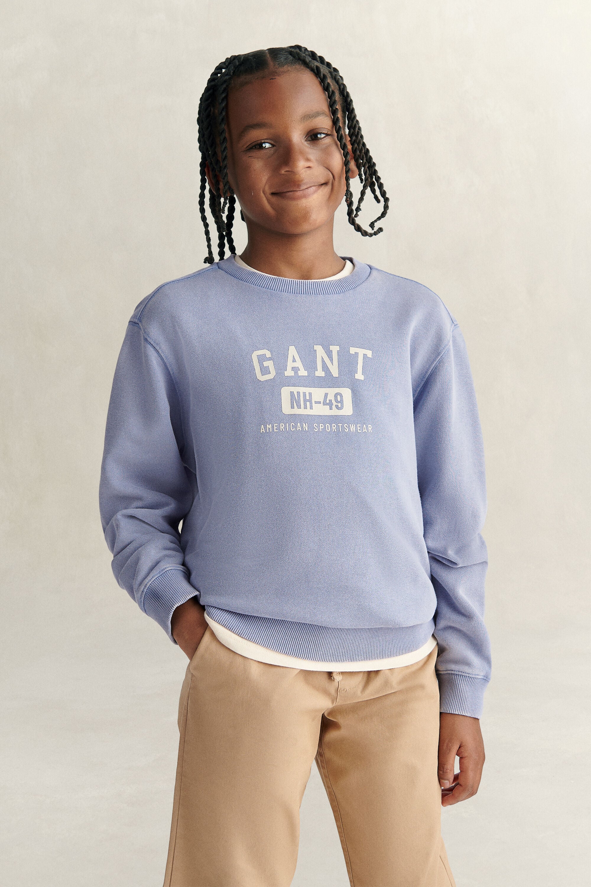 Sudadera lavada Teen Boys