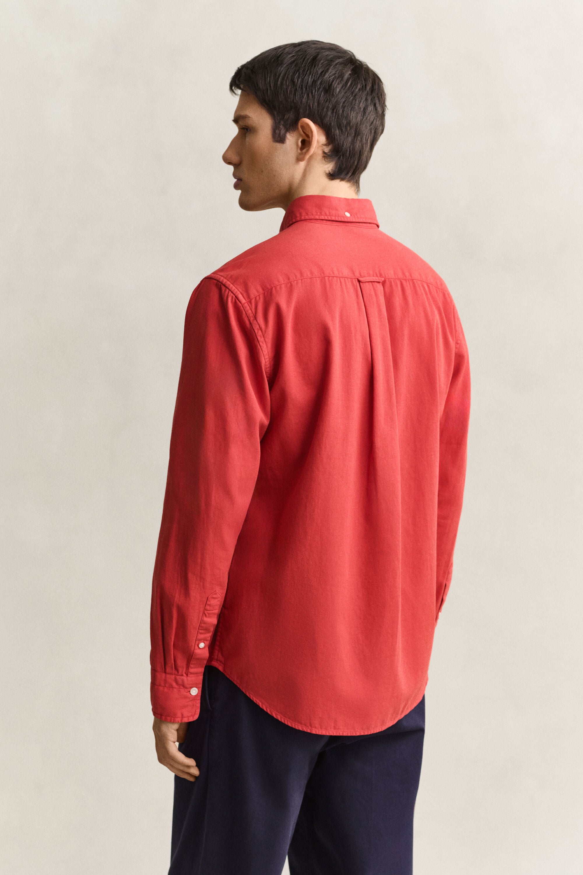 Camisa Regular Fit de sarga