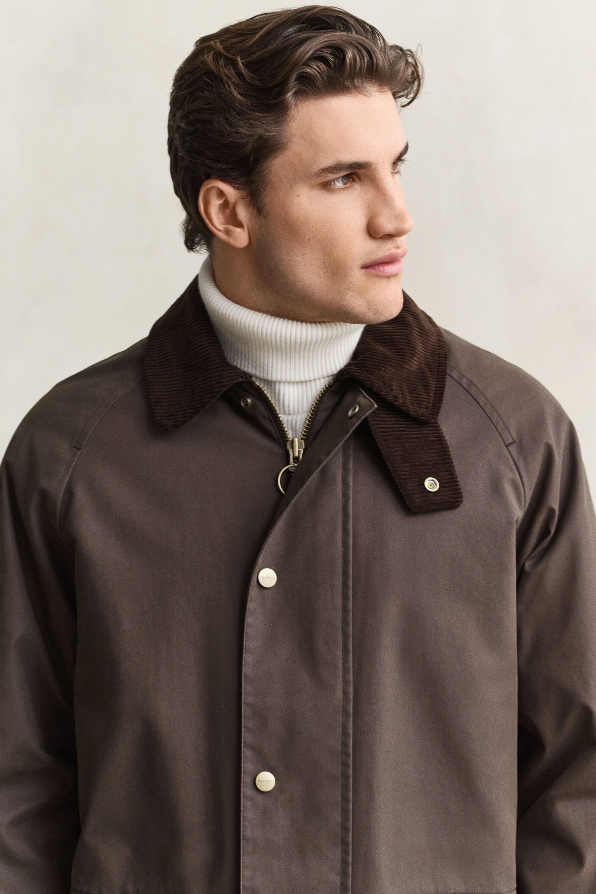 Chaqueta rústica encerada
