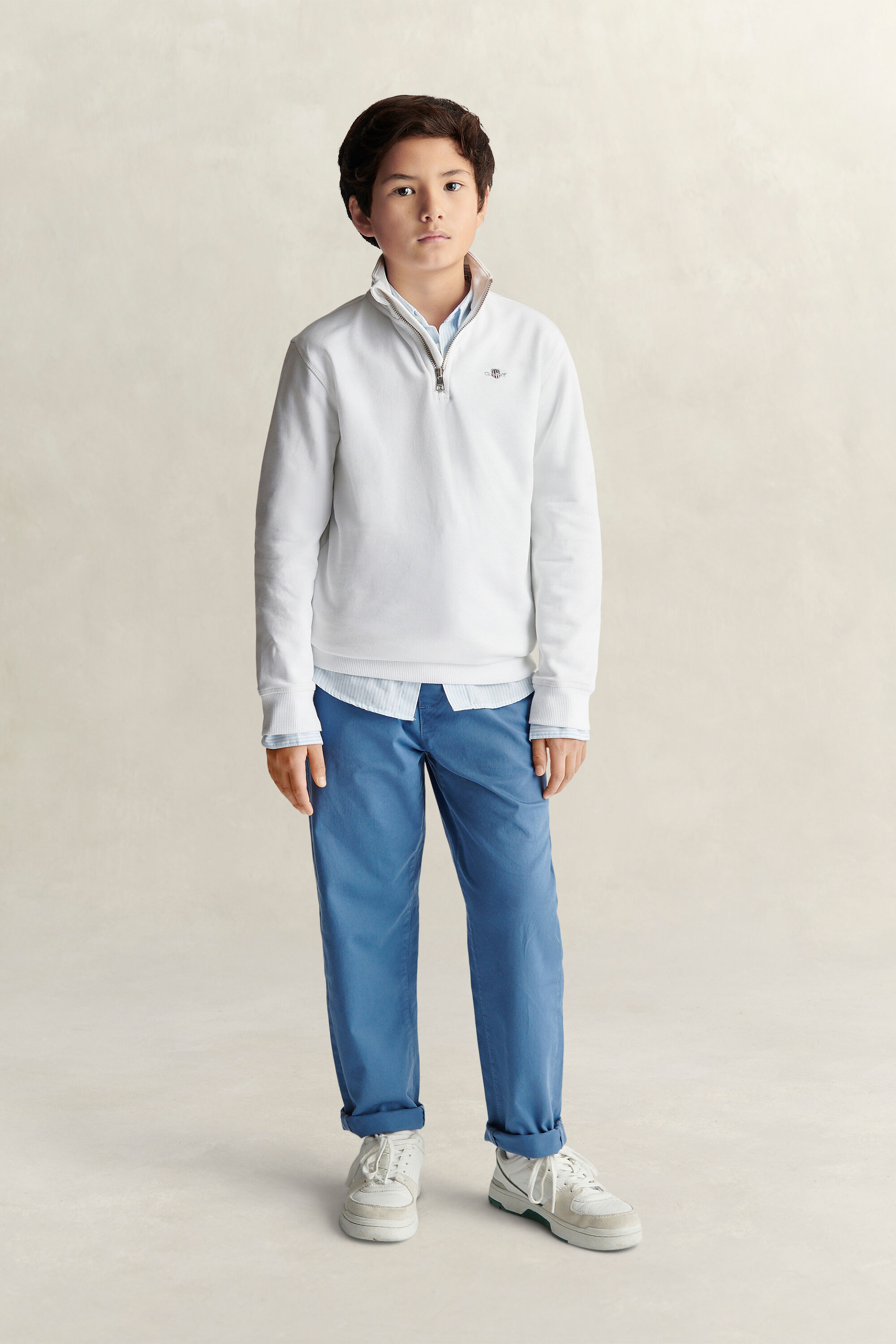 Sudadera con media cremallera Teen Boys