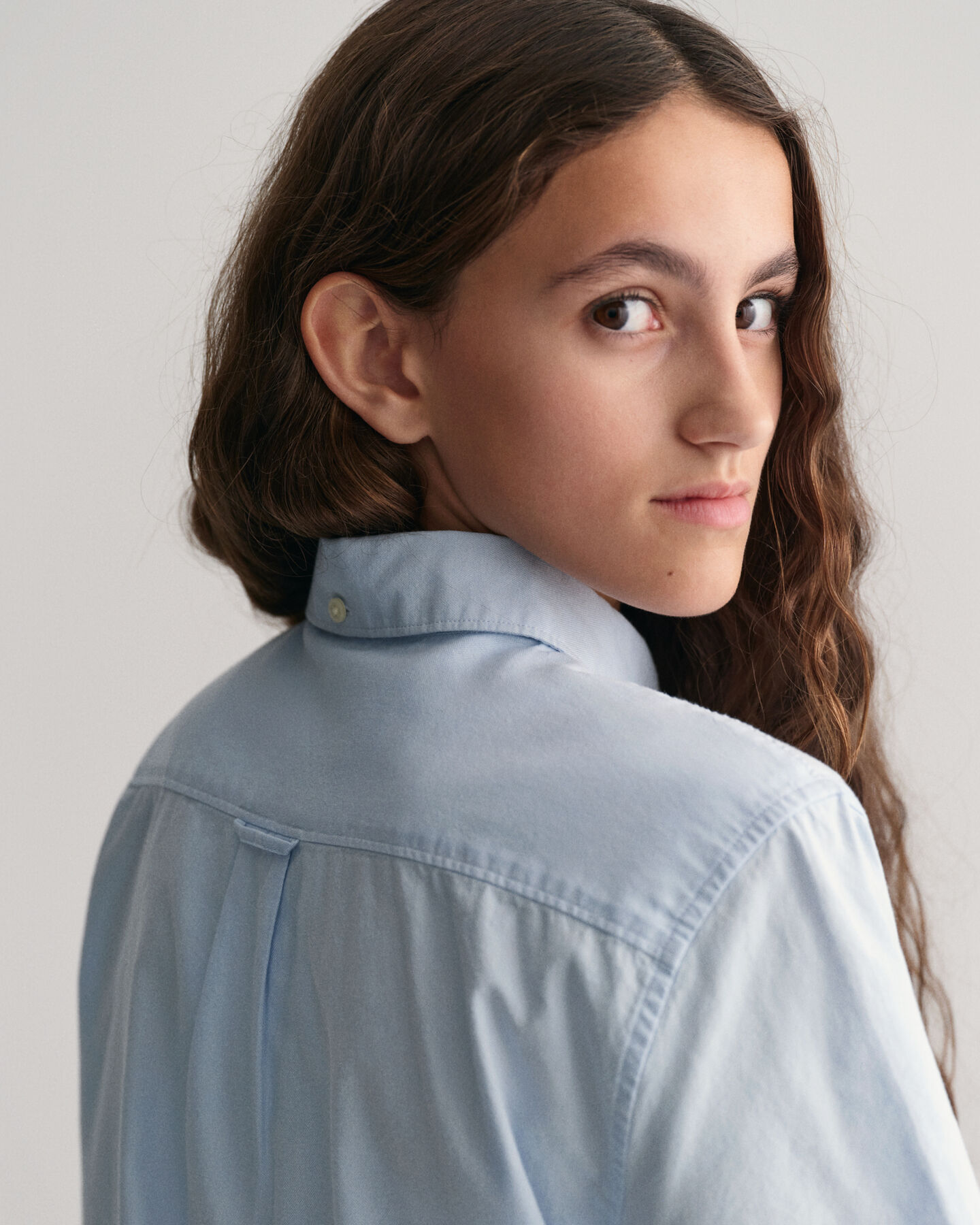 Camisa Oxford de manga corta Teens