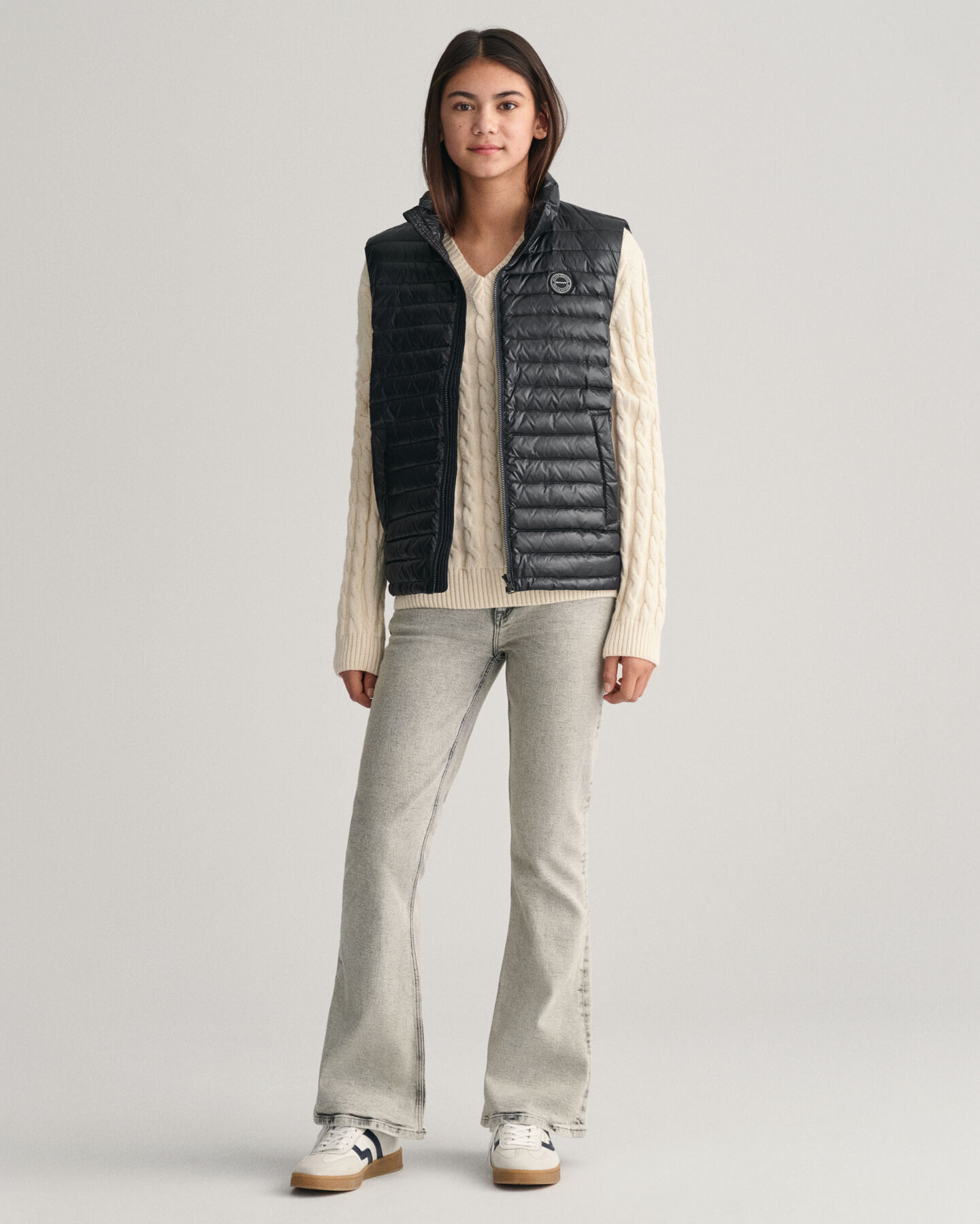 Chaleco acolchado ligero Shiny Teens