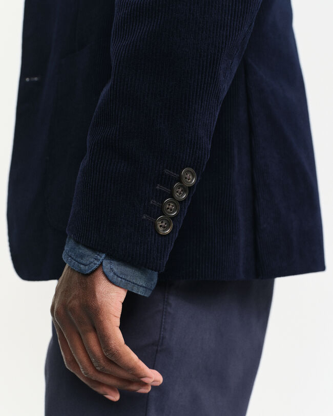 Americana de traje en pana Slim Fit