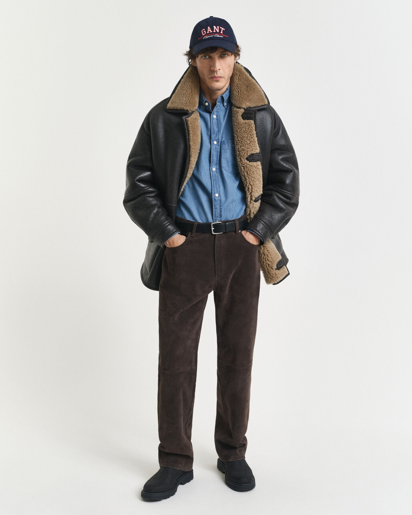 Camisa Regular Fit añil