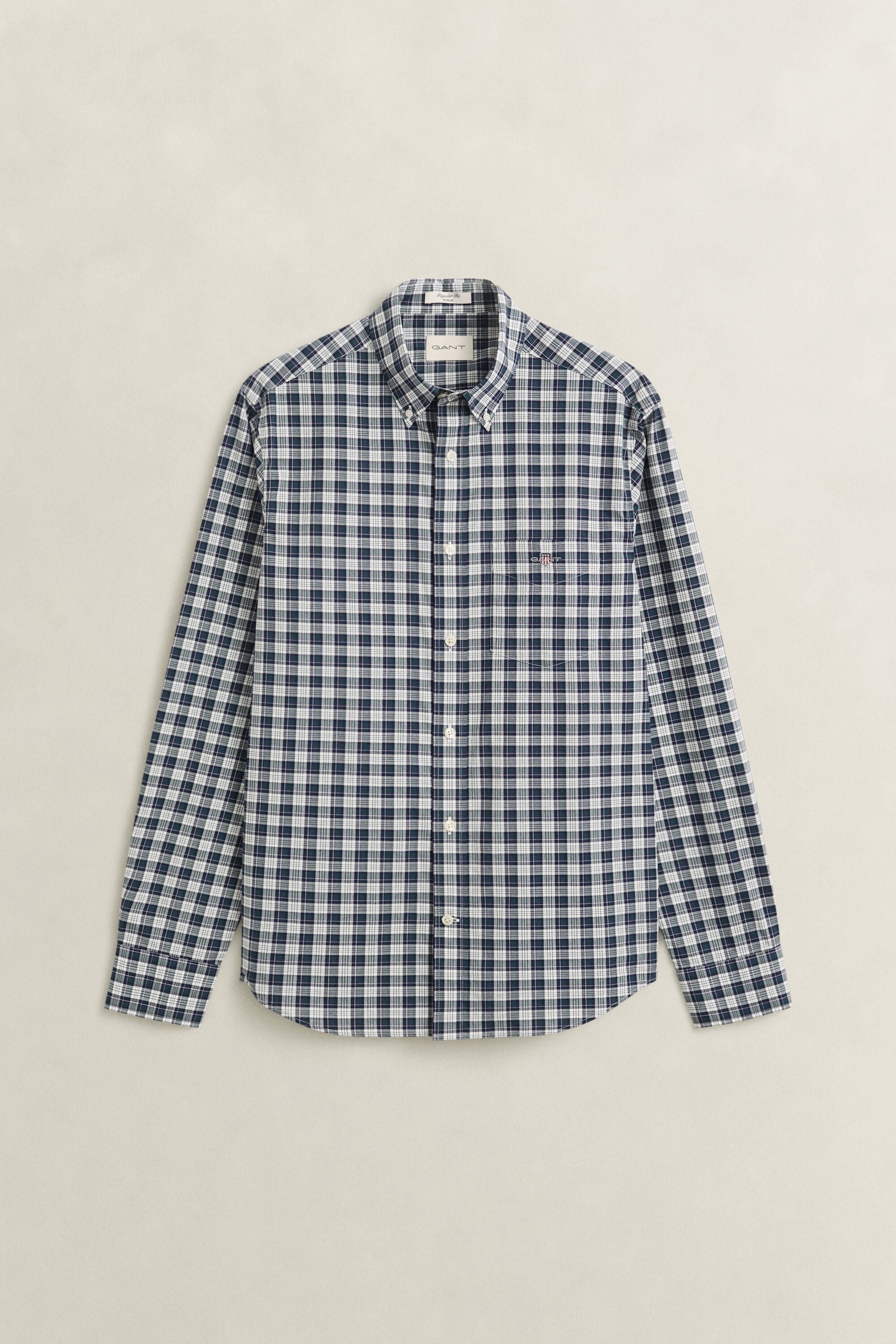 Camisa de popelina a cuadros