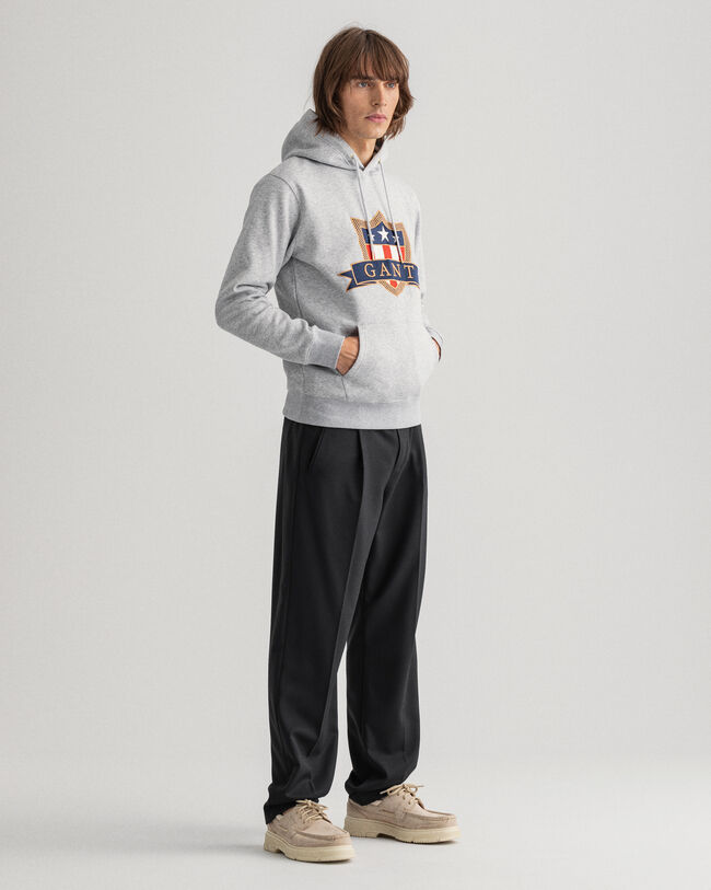 Sudadera con capucha Banner Shield