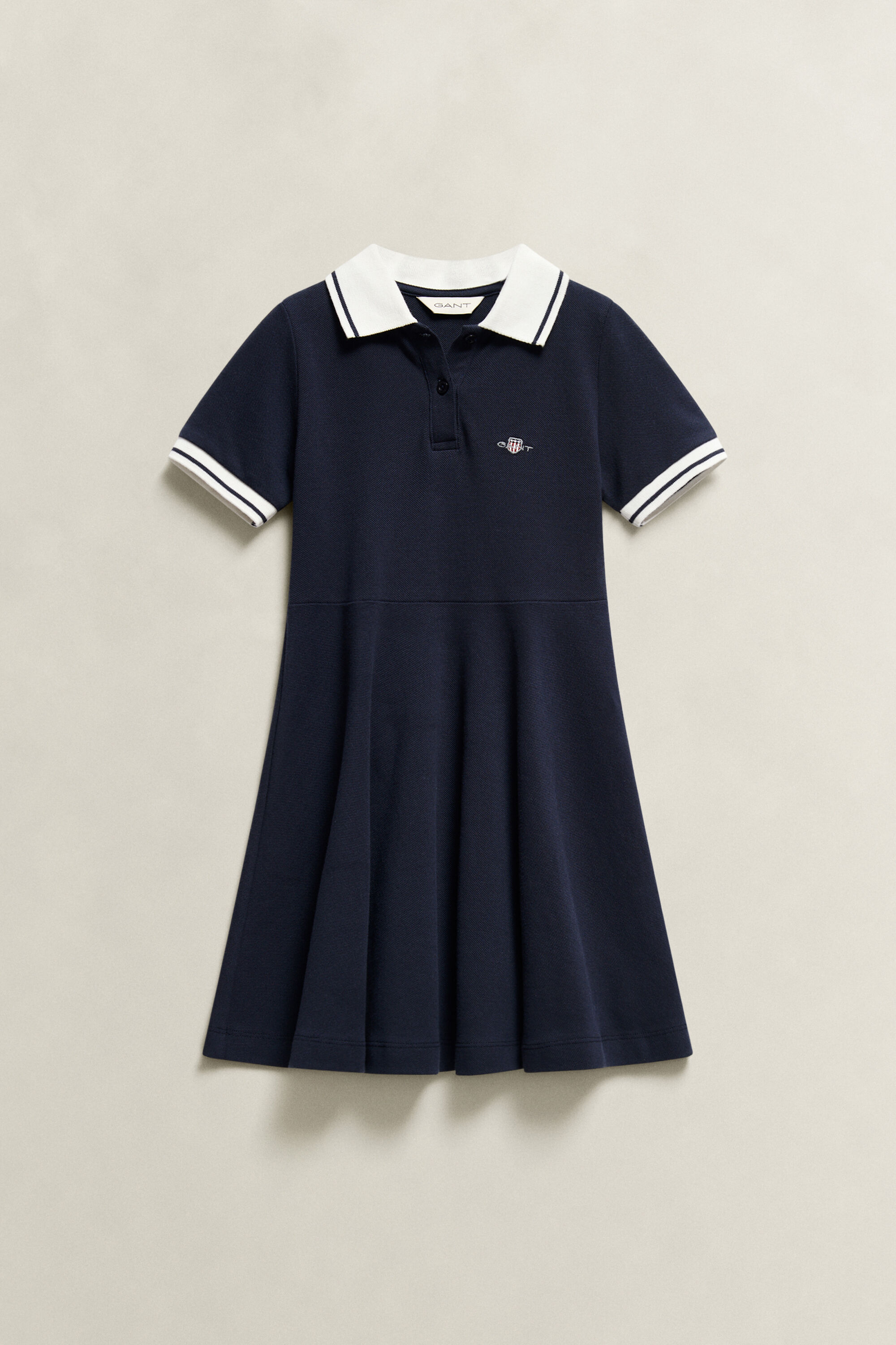 Vestido tipo polo Shield Girls