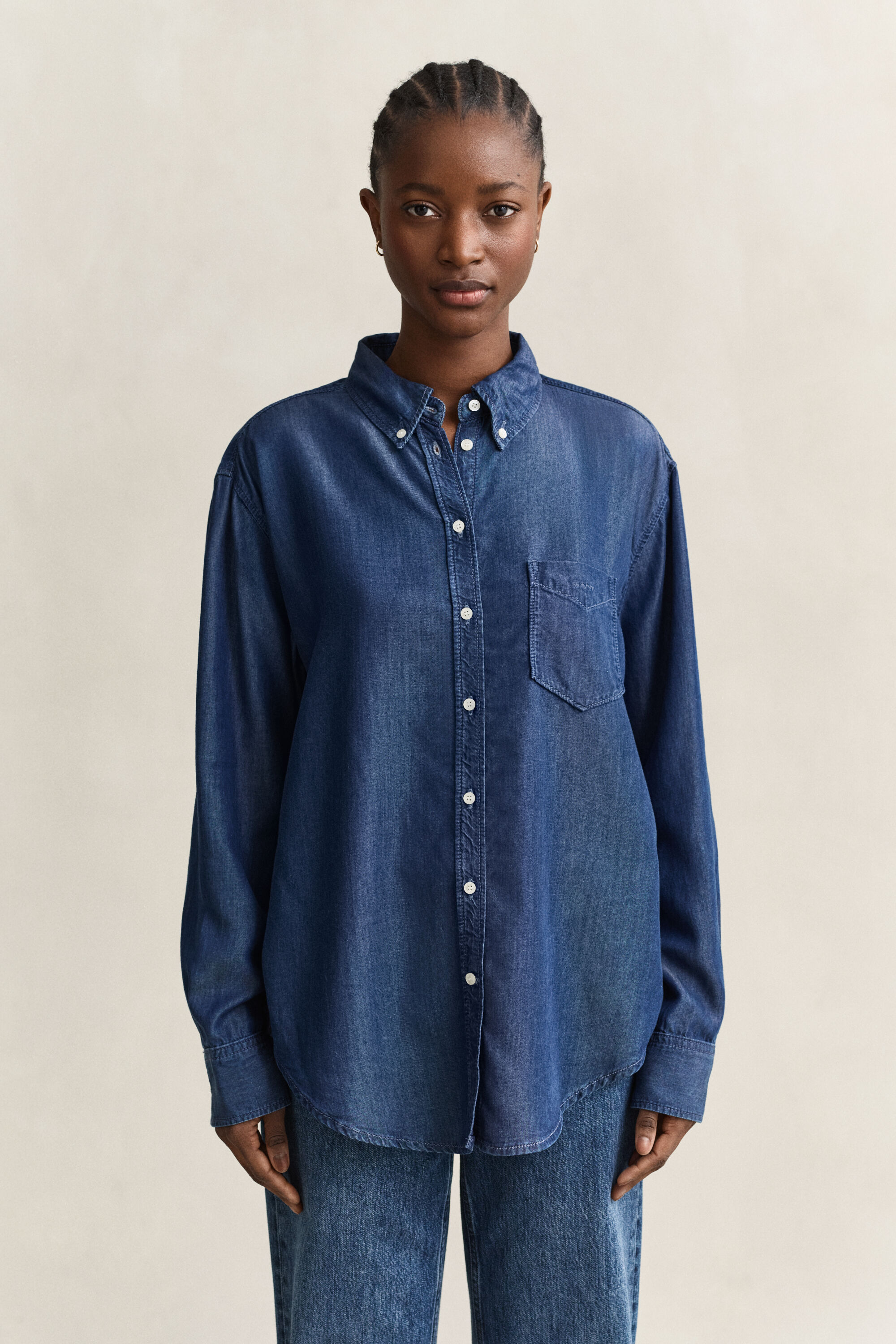 Camisa añil