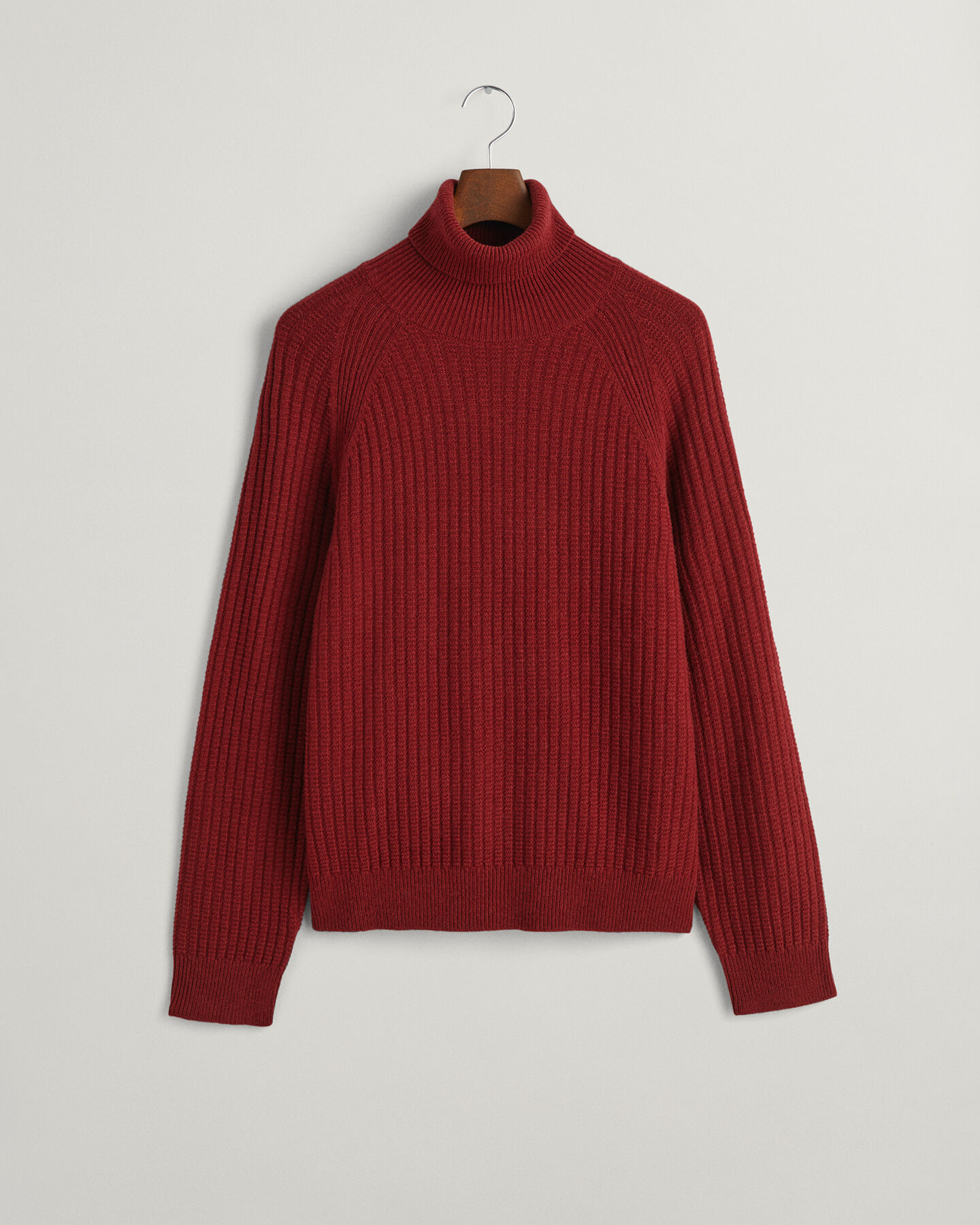 Jersey con cuello de cisne con textura