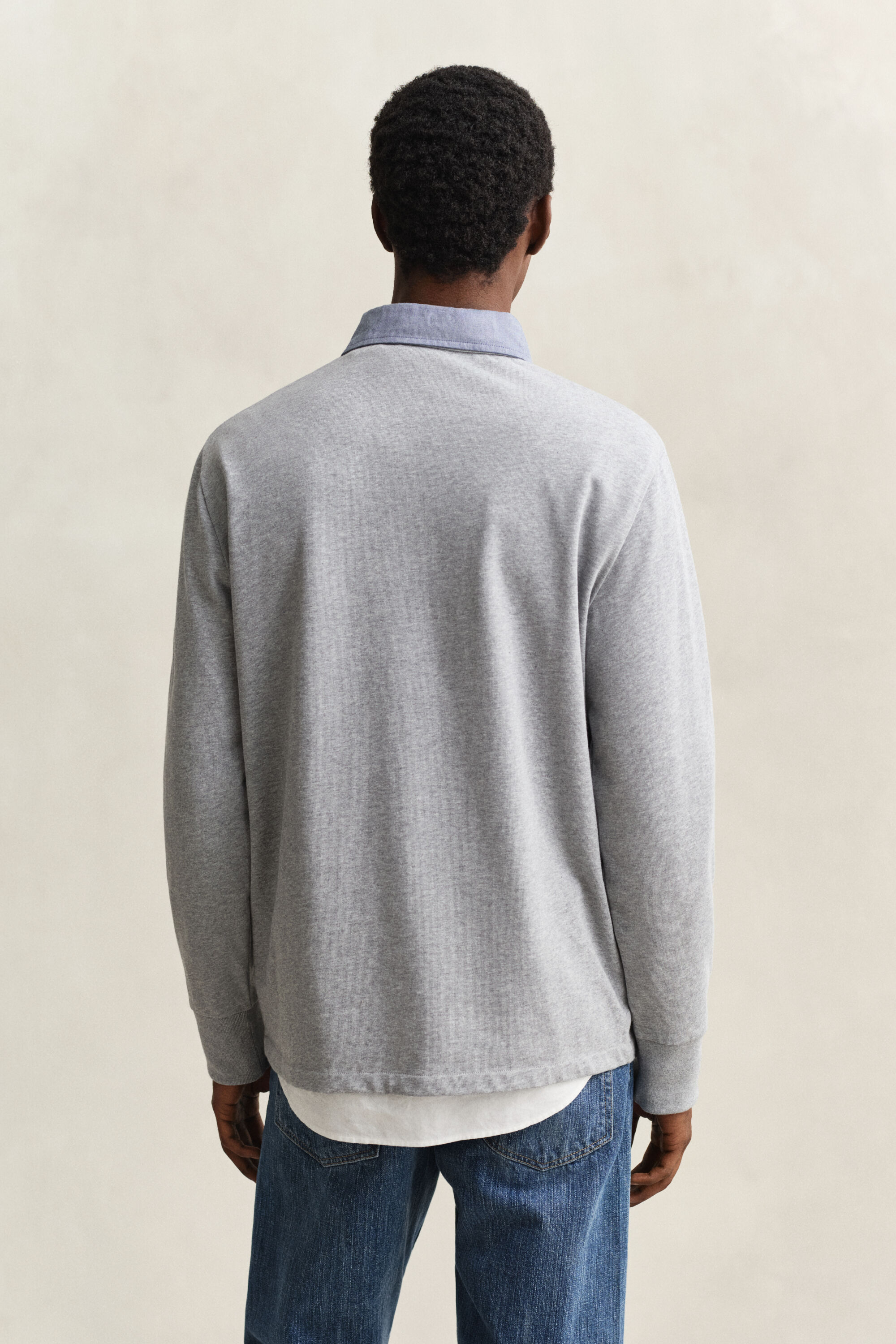 Heavy Rugger con cuello de cambray