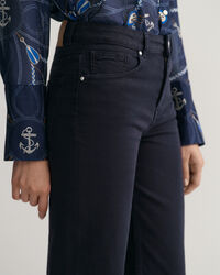 Vaqueros tobilleros anchos Color