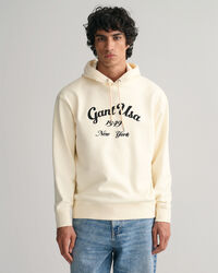 Sudadera con capucha Script Graphic