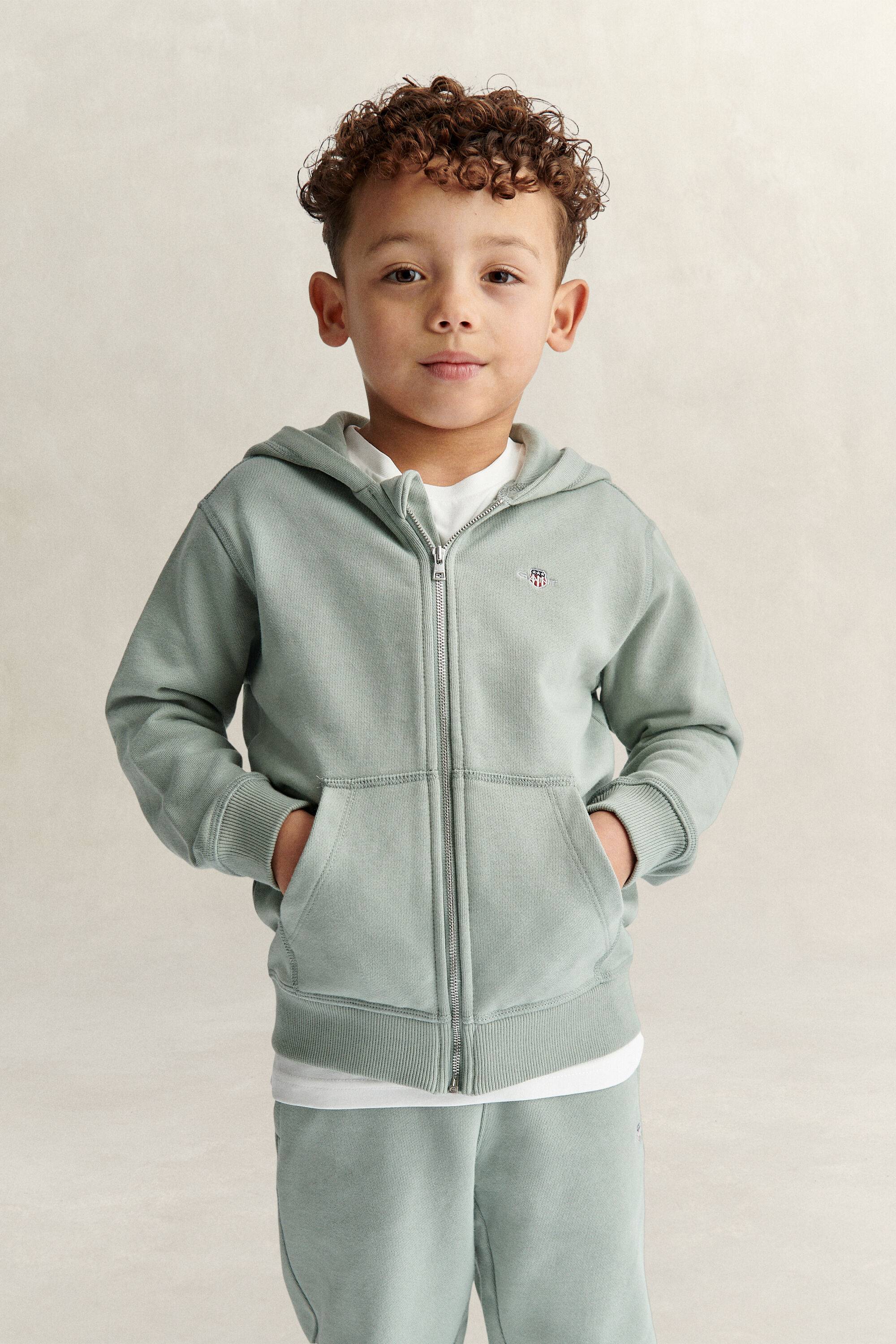 Sudadera con capucha y cremallera Shield Kids