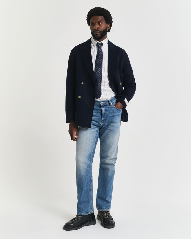 Camisa Oxford clásica Regular Fit a rayas