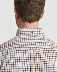 Camisa Regular Fit de sarga a cuadros Tattersall