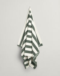 Toalla de playa de rayas en bloque