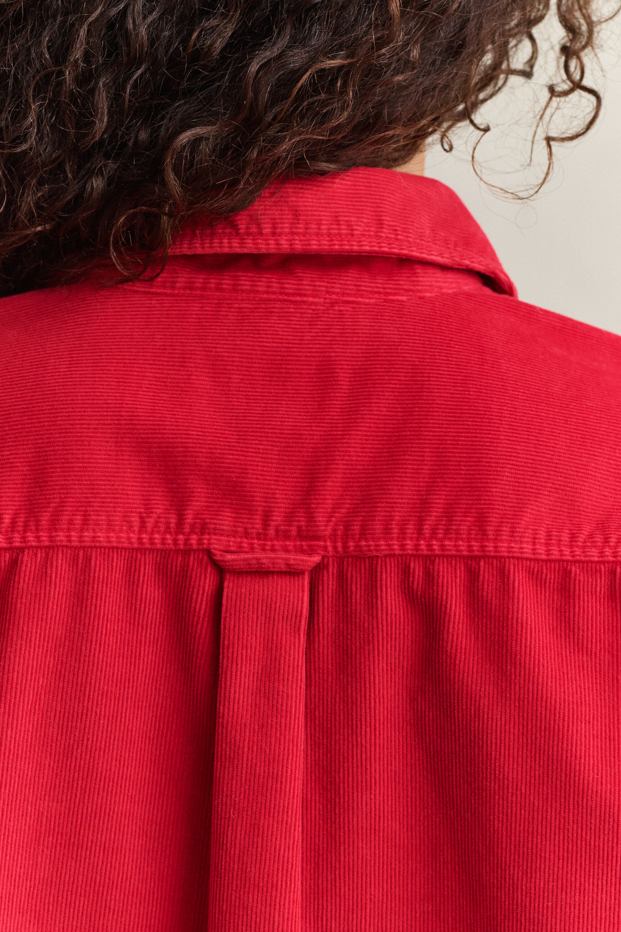 Camisa Relaxed Fit de pana