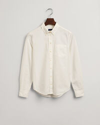 Camisa Oxford Regular Fit teñida en prenda