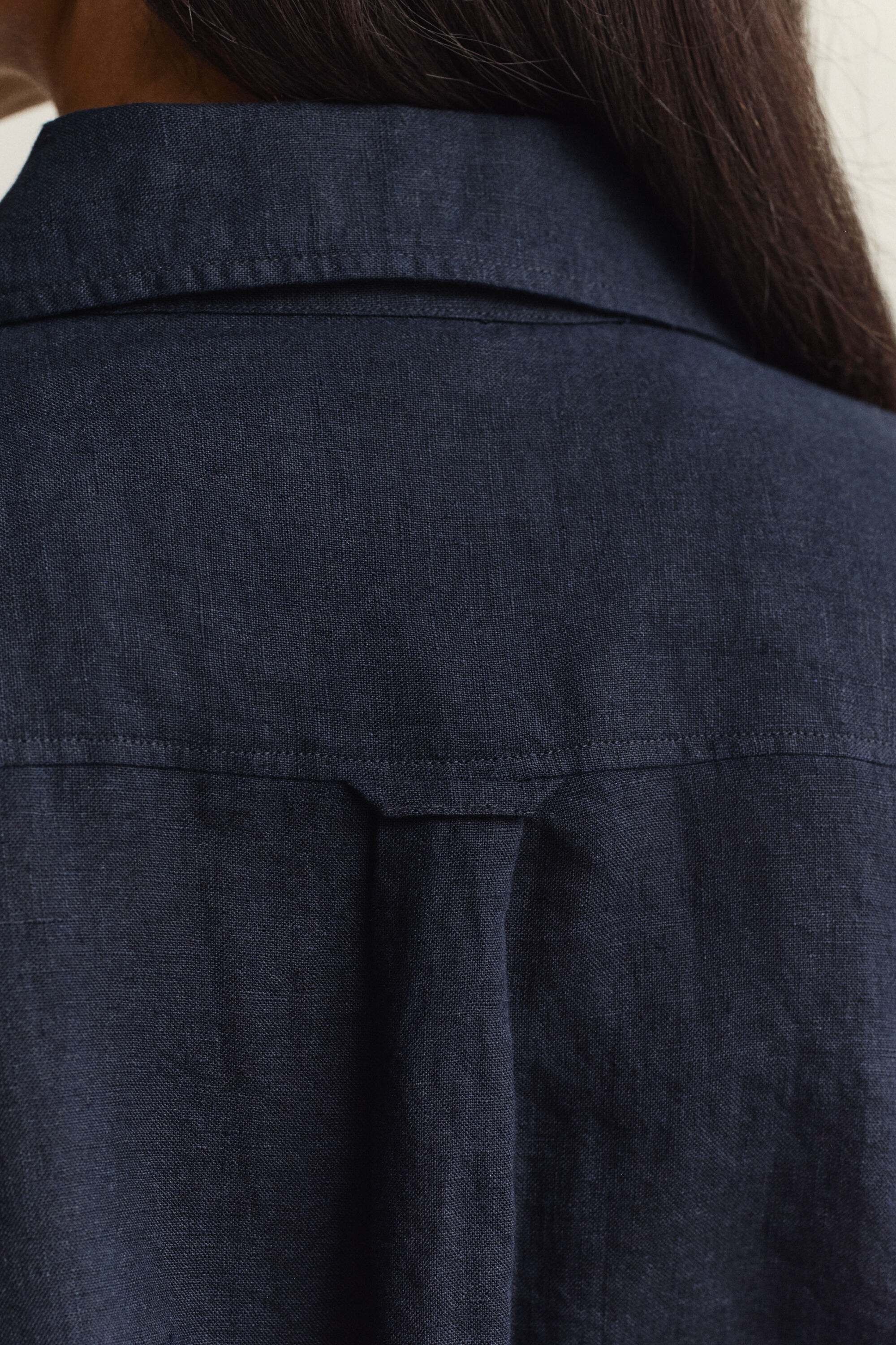 Camisa Relaxed Fit de lino