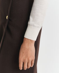 Jersey de lana merino extrafina con cuello de cisne